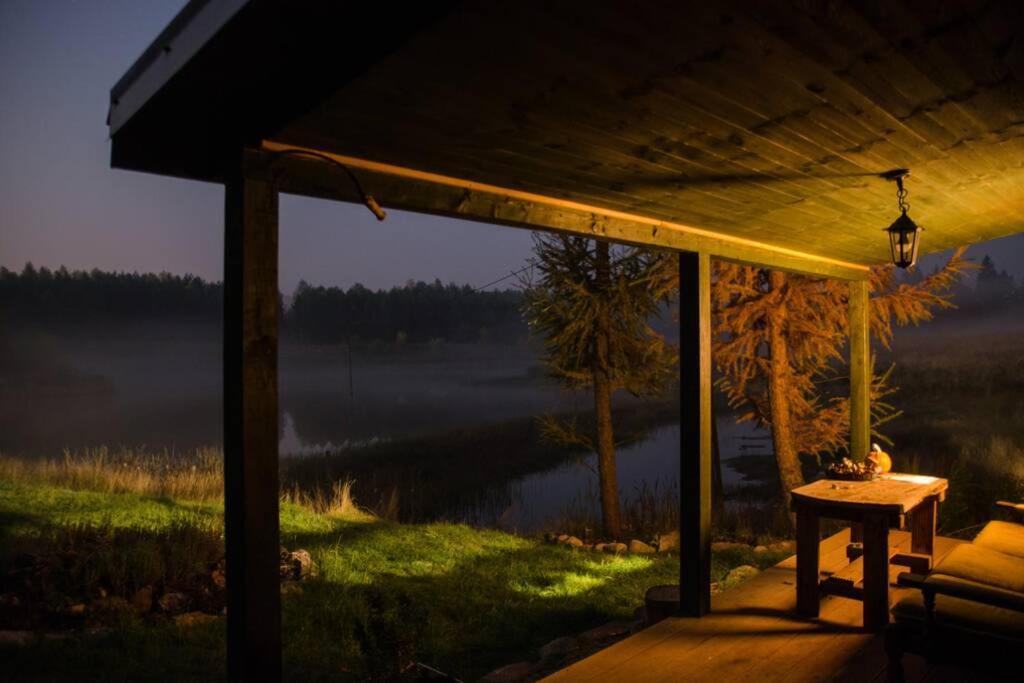 Hut In The Mid. Of Nowhere + Priv Pond+3 Ha Darzkowo Exterior foto